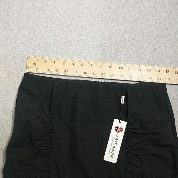 Kate Kasin Pencil Skirt Women's Black Business Professional SIZE Large . - Picture 2 of 9